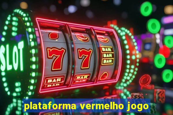 plataforma vermelho jogo